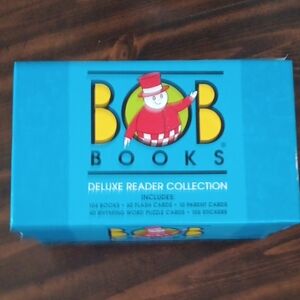 Scholastic BOB Books Deluxe Reader Collection - Blue and Red